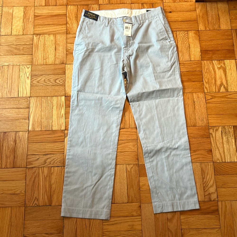 Polo Ralph Lauren Classic Fit Seersucker Men’s Pants 36 x 32 NWT